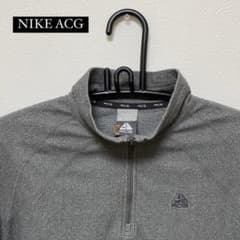 古着 NIKEACG ハーフジップ ワンポイントロゴのサムネイル