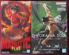 ワンピース、モンキー・D・ルフィ、ロロノア・ゾロ、フィギュア、BANDAI、