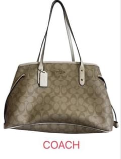 COACH シグネチャー トートバッグ ベージュのサムネイル