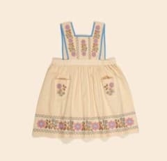 apolina Pinafore エプロンワンピース アポリナ3-5y - メルカリ