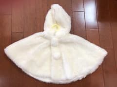 新品  タグ付き ミキハウス ケープのサムネイル
