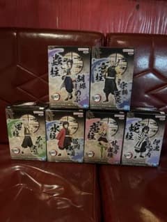 鬼滅の刃　絆ノ装EXフィギュア　鬼殺隊　柱 新品未開封品　6点セット