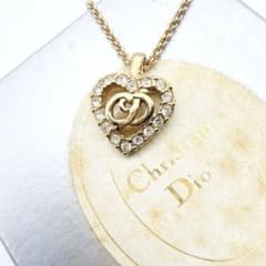 2853-2 保存箱付き✨　Dior　ネックレス　CD ロゴ　希少　刻印 2945 保存箱付き極美品✨ Dior ネックレス CD ロゴ 希少 刻印 - メルカリ