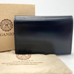 レア 未使用 箱 袋付 GANZO カードケース 名刺入れ ブラック - メルカリ