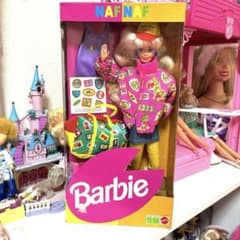未使用☆93's バービーBarbie ヴィンテージ NAFNAF バービー人形