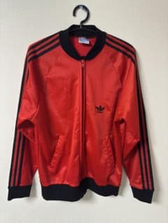 80s  ATP トラックジャケット 赤×黒 USA製 YKK 80s adidas ATP トラックジャケット 赤×黒 USA製 YKK - メルカリ