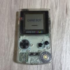 【ジャンク品】Nintendo ゲームボーイカラー 本体 クリアのサムネイル