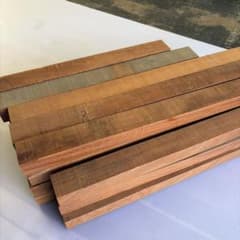 端材　カリン荒角材　様々なサイズ④のサムネイル