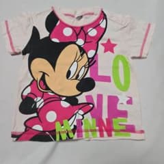 Minnie Mouse short-sleeved T-shirt, pink