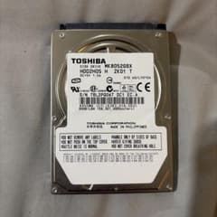【ジャンク】 東芝 SATA 2.5インチHDD 80GBのサムネイル