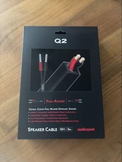 新品未使用】AudioQuest Q2 スピーカーケーブル 3m - メルカリ