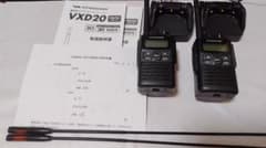 VXD20 デジタル簡易無線機 ダイヤモンドアンテナ SRH350DHの2セットのサムネイル
