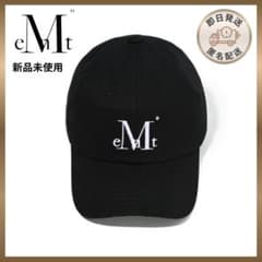 【すぐ発送】mucent ムセント ロゴキャップ　ブラック