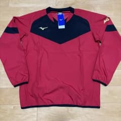 ミズノ MIZUNO ウィンドブレーカー 赤 男女 M ☆新品未使用