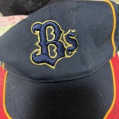 オリックスバファローズ キャップ ネッピーとリプシーのサイン入りのサムネイル