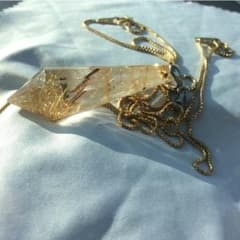 ルチル 針水晶 ペンダントトップのみのサムネイル