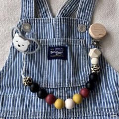 【ハンドメイド】おしゃぶりホルダー おしゃぶりクリップ 北欧風 ベビーのサムネイル