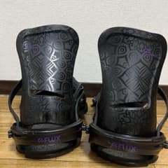FLUX GS ビンディング ブラック 幾何学模様　XSサイズ FLUX GS ビンディング ブラック 幾何学模様 XSサイズ - メルカリ
