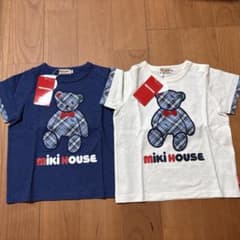 ミキハウス Tシャツ 2枚セット 90のサムネイル