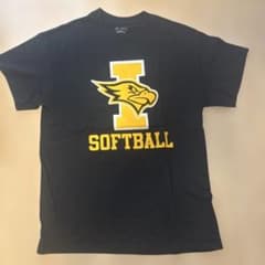 GILDAN SOFTBALL プリントTシャツ ブラックのサムネイル