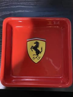 希少】フェラーリ オフィシャル 陶器製 灰皿 アクセサリーケース キー 