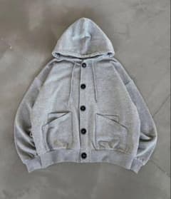 【EPNK】Double pocket marble button hoodieのサムネイル