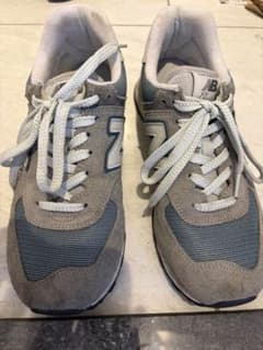 New Balance 574 グレー/ブルー 26.5のサムネイル