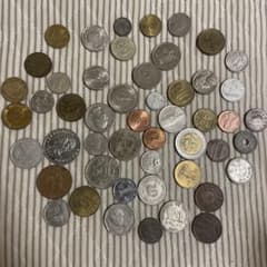 虹*様 古銭 穴銭 外国硬貨 まとめ コレクション 外国古銭 日本古銭 まとめ売り コレクション 50枚058 - メルカリ