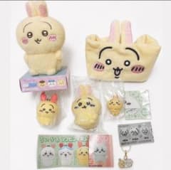 美品 うさぎ まとめ売り お座りぬいぐるみ フィギュア ちいかわ - メルカリ