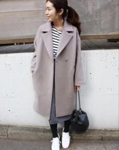 IENA MANTECO オーバーチェスターコート グレー 34 - メルカリ