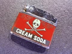 CREAM SODA ライター スカルデザインのサムネイル