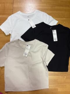 GU ドライミニTシャツ　半袖　3枚　Mサイズのサムネイル