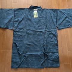お値下げしました　 緑茶染 甚平 メンズ Mサイズのサムネイル