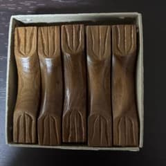 木製 箸置き 5個セットのサムネイル
