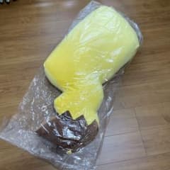 [신품 미사용] 피카츄의 꼬리 다 키마 베개 포켓몬 센터 약 110cm