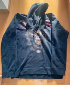 VETEMENTS グラフィックパーカー ブラックのサムネイル
