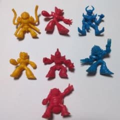 ロックマン 消しゴム フィギュア 7体セットのサムネイル