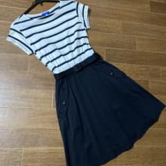 最値下げ！★バーバリーブルーレーベル　ワンピース36★used美品のサムネイル