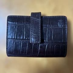 【美品】フェリージ Felisi カードケース レザー ダークブラウンのサムネイル