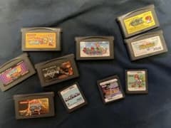 GBA DS ゲームソフト 10本セット スパロボK マリオ エグゼ5 まとめのサムネイル