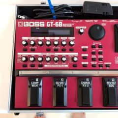 BOSS GT-6B ベースマルチエフェクター 純正アダプター ボード付 美品