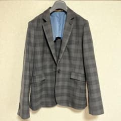 【値下げ中】オリヒカ ウオッシャブル チェック柄 テーラード ジャケットのサムネイル