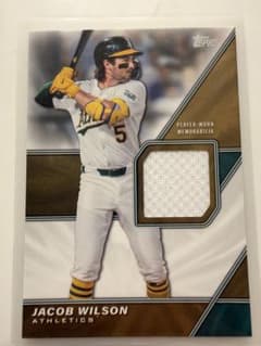 Jacob Wilson 2026 Topps メモラビリアカードのサムネイル