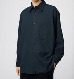 【UNIQLO U】2025AW ツイルワークオーバーサイズシャツのサムネイル