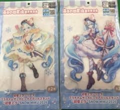 プラチナムザッカビッグアクリルスタンド 初音ミク Snow MIKU 2026