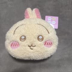 ちいかわ ふわふわフェイスポシェット うさぎのサムネイル
