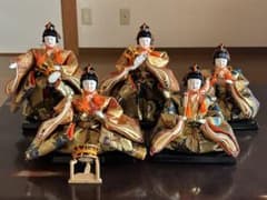 五人ばやし 五人囃子 雛人形 お雛様 桃の節句 ひな祭り - メルカリ