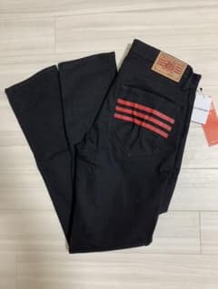 【つぇぺり様専用】ブラックミーンズ blackmeans スキニーブラックデニムのサムネイル