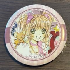 カードキャプターさくら　アニメイトカフェ 木之本桜 缶バッジのサムネイル