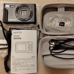 ほぼ新品AGPTEK デジタルカメラ 本体 4Kのサムネイル